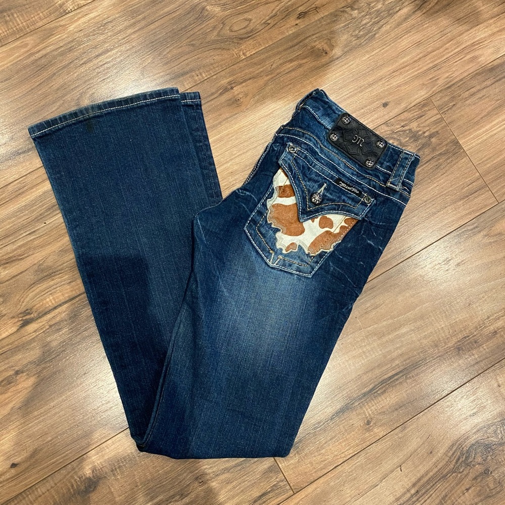 Cowhide Miss Me Jean's sz28